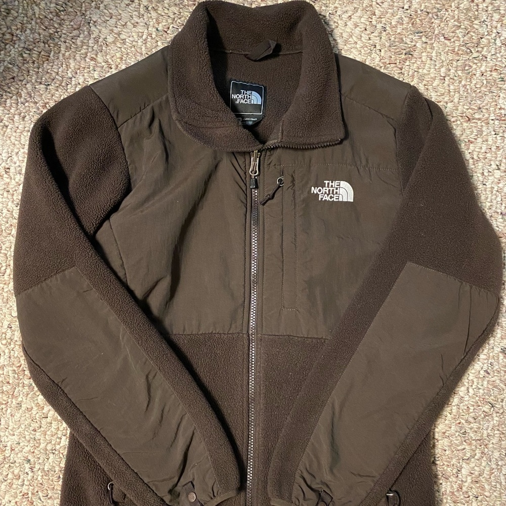 Womens Brown North Face Denali Jacket